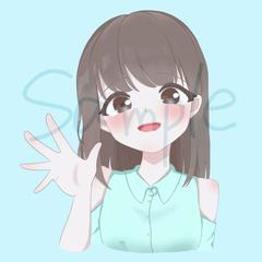 【ご依頼絵】アイコンイラスト