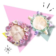 花束コースター