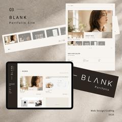 BLANK｜ポートフォリオサイト制作