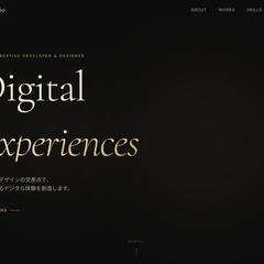 私のポートフォリオです！