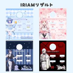 IRIAMリザルトのデザイン