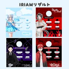 IRIAMリザルトのデザイン