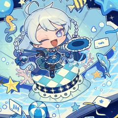 一枚絵イラスト