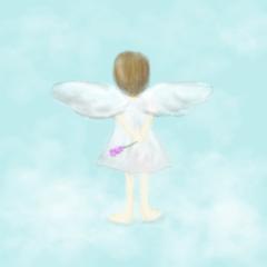 天使のイラスト（アート）