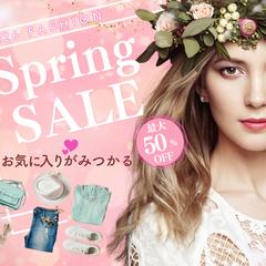 バナー画像　（ファッション SPRING SALE）