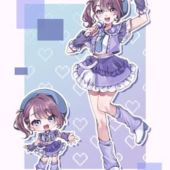 オリジナルキャラ等身とデフォルメ