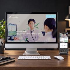 医療系アプリのプロモーションサイト