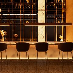 バー＋サロンのインテリア企画提案