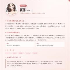 顔タイプ診断 鑑定書サンプル