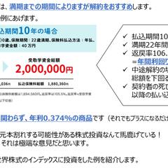 学資保険のPDF資料