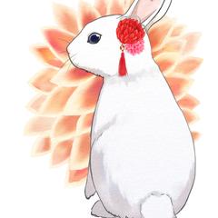 見返りうさぎ