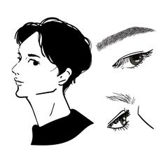 アイラッシュ、アイブロウサロンweb用