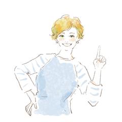 水彩風イラスト