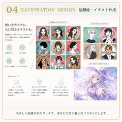 【アイコン作成】おしゃれアイコン・似顔絵