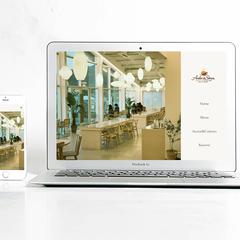カフェのサイト
