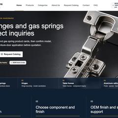 B2B製品カタログサイト制作(金物メーカー)