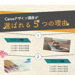 Canva講座LP
