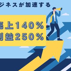 ホテルのマーケティング全般支援により、売上平均140％を達成