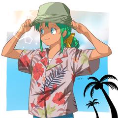 夏のご挨拶イラスト