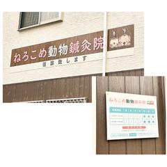 鍼灸院様　看板デザイン