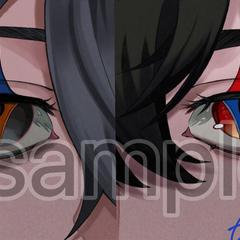 歌ってみた動画のサムネイルイラスト