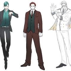 キャラデザラフ参考