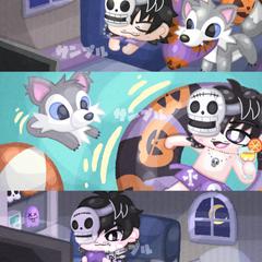 ゲーム配信者様へのイラスト