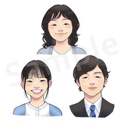 似顔絵1