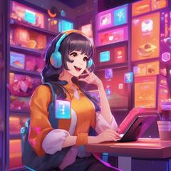 お客対応支援のVTuberアプリ