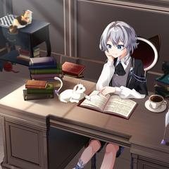 まだ読んでるにゃ
