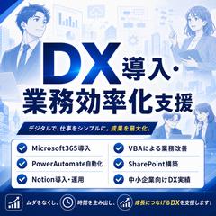 DX導入・業務効率化支援の実績