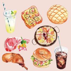 フードイラスト