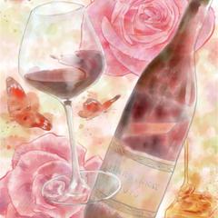 ワインと薔薇の香り