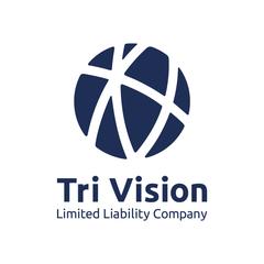 Tri VIsion様　ロゴ