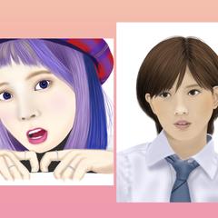 人物の練習をしたものです