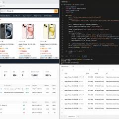 Webスクレイピング・データ収集システム開発