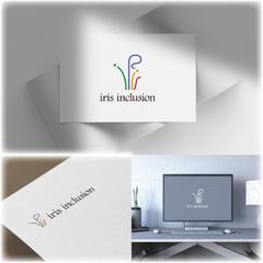 iris inclusion様 社名ロゴ