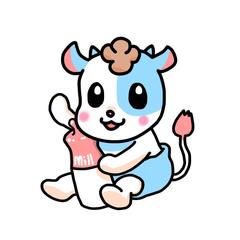 牛乳宅配センターのマスコットキャラ制作