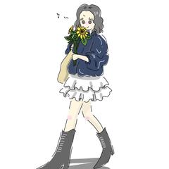 お洒落な女の子③