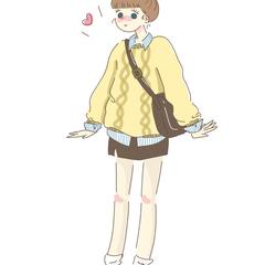 お団子ヘアの女の子