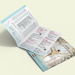 一般財団法人日本バレエアカデミーバレエ団パンフレットデザイン