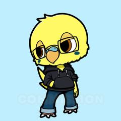 IRIAM・X用 セキセイインコキャラクター制作