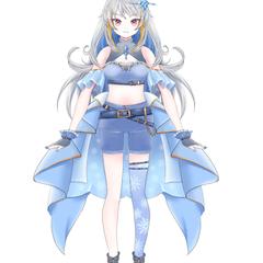 VTuberモデル「星霜りせら」立ち絵