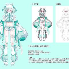 サブカル猫耳少女