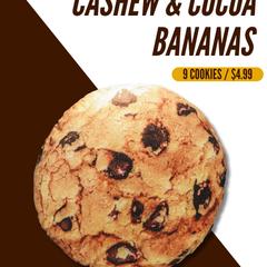 CASHEW & COCOA BANANAS｜商品広告バナー