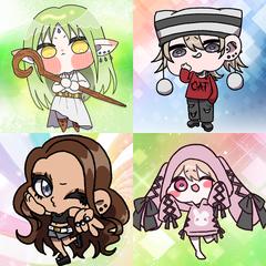 アイコン・SNSイラスト・缶バッチ用SD・デフォルメイラスト