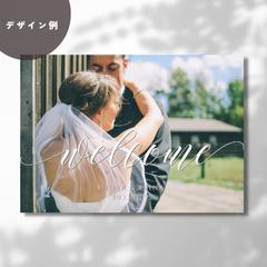 結婚式用のウェルカムボード（NO.001）