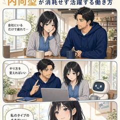 マンガ実用書『会社、向いてなかった。』制作