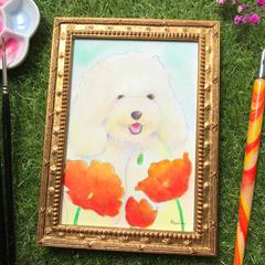 ペット似顔絵作品例２