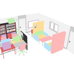 岬ミミコ先生『占い師星子』漫画用3D素材